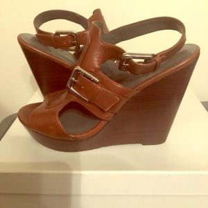 Ladies Calvin Klein Stacked Heels